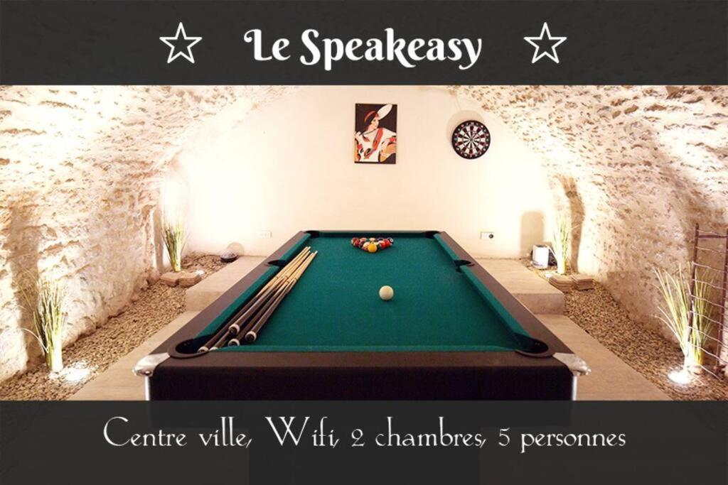 Le Speakeasy - Maison Avec Billard Auxerre Extérieur photo