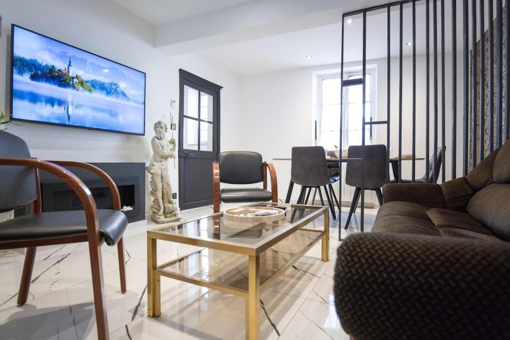 Le Speakeasy - Maison Avec Billard Auxerre Extérieur photo